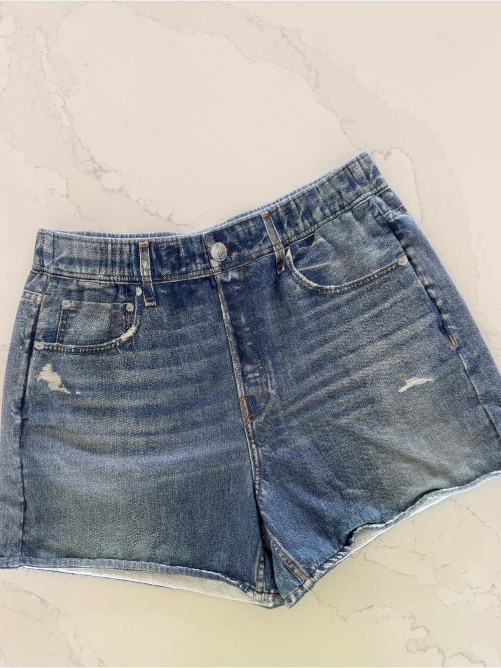 Excellent Condition Rag & Bone Sweatpant Denim Shorts Size L